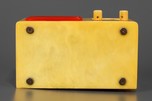 Yellow with Red FADA 5F60 Catalin Radio